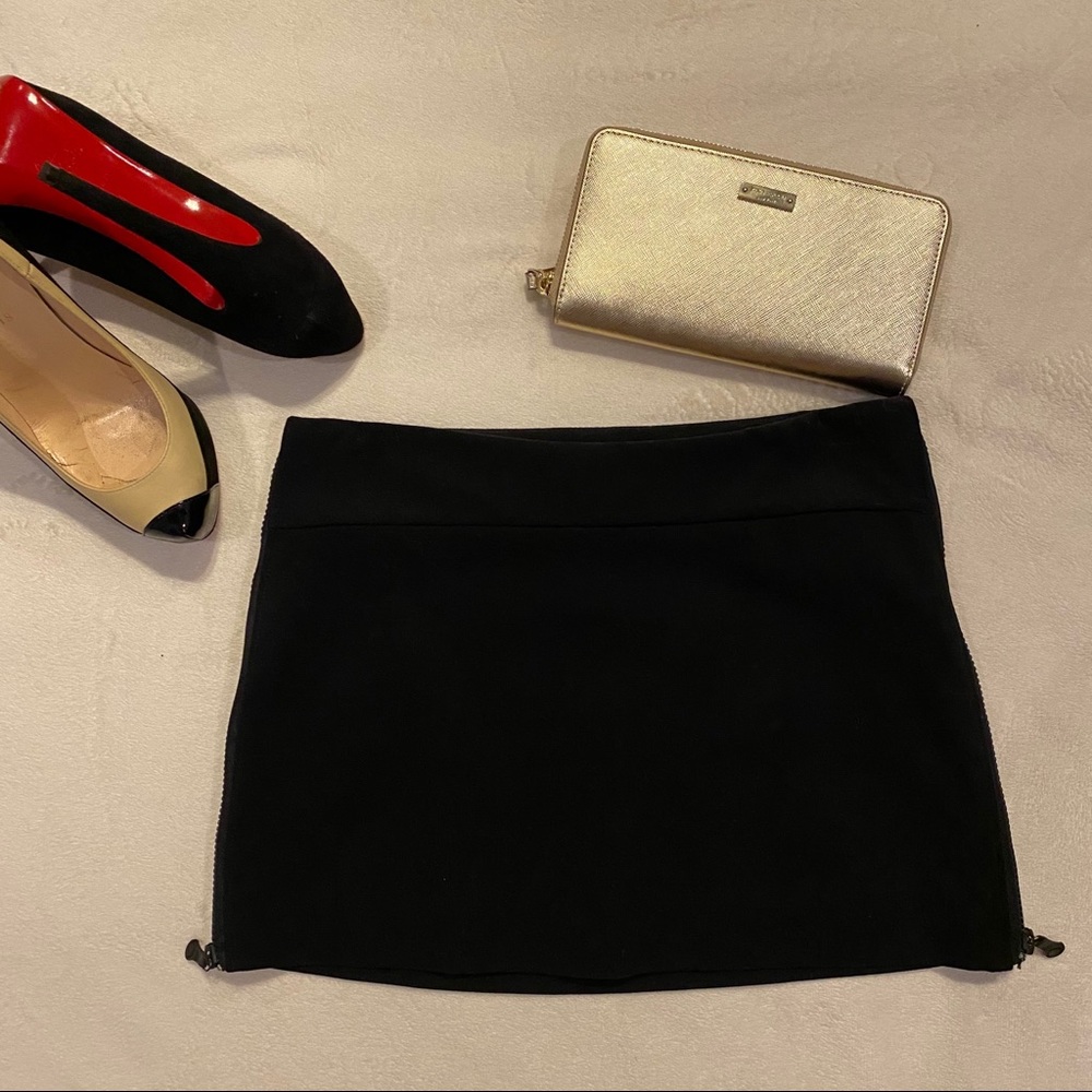 Diane von Furstenberg Black Mini Skirt